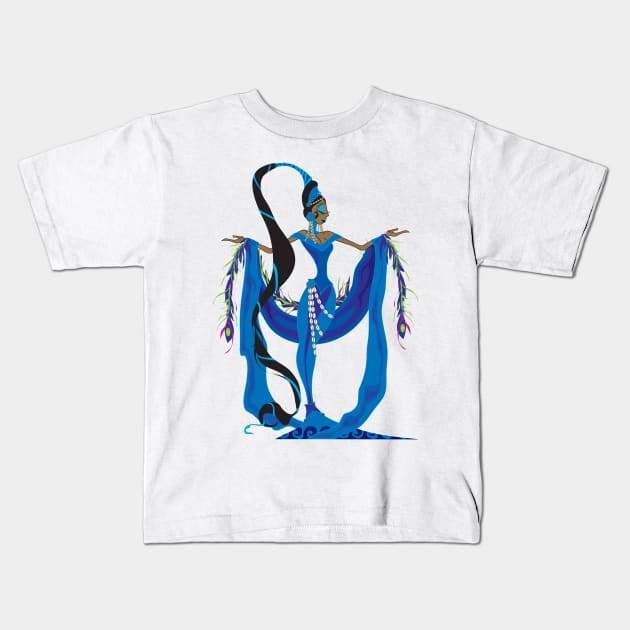 Yemaya Kids T-Shirt by The Cuban Witch